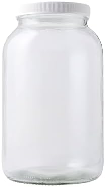 FastRack 1-Gallon Clear Mason Jar