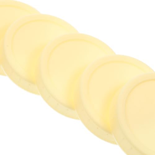 Premium Leak-Proof Mason Jar Lids x10 - Easy to Clean and Dishwasher Safe