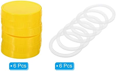 86mm Mason Jar Lid Set with Silicone Sealing Ring