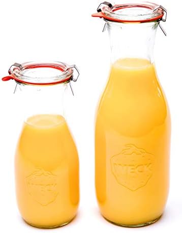 Weck Juice Jar Combo Pack for Fresh Healthy Living