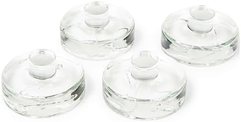 Nourished Essentials Fermentation Lids Set of 4 with Grooved Handles