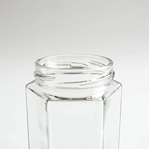 24-Piece 190ml Glass Jars