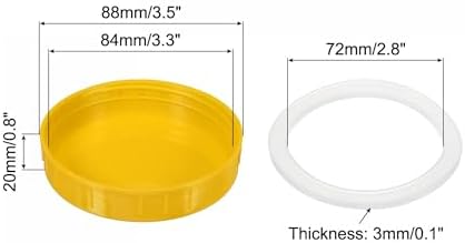 Patikil Mason Jar Lid - Durable Non-Slip for Kitchen Canning