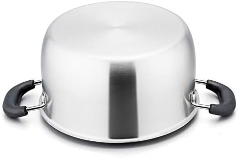 PP CHEF 4 Qt Stockpot with Lid - Stainless Steel 1