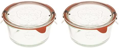 Weck Canning Jar - Transparent Glass - Eco-Friendly Durable