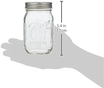 Ball Regular Mouth Canning Jar 12-Piece Set for Home Use