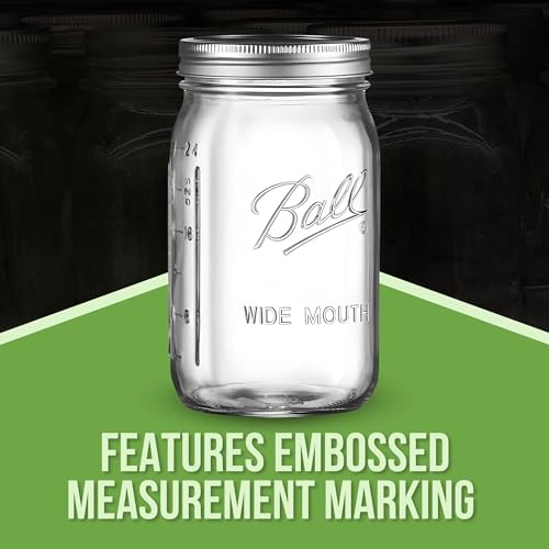 Wide Mouth Mason Jars Set
