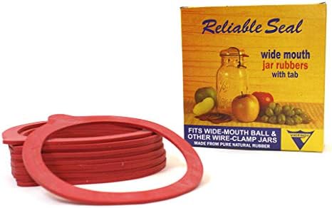 Premium ViceroyRubberPlastics Canning Rings for Wide Mouth Jars Set of 12