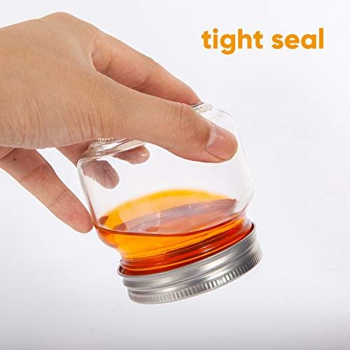 Premium Mason Jars 8oz for Kitchen Storage
