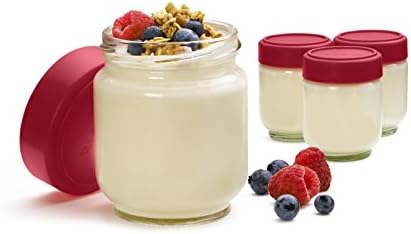 Cuisipro 6-Ounce Glass Jars Set of 4