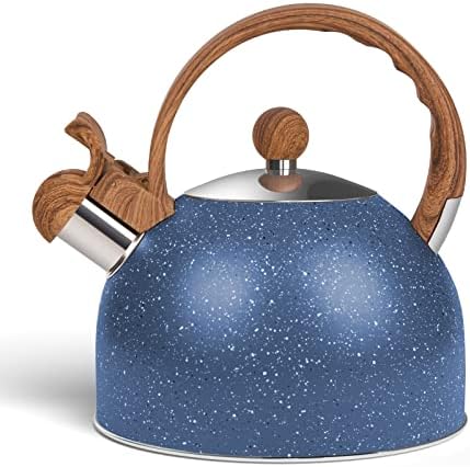 Chic 26 Quart Stainless Steel Kettle with Whistle