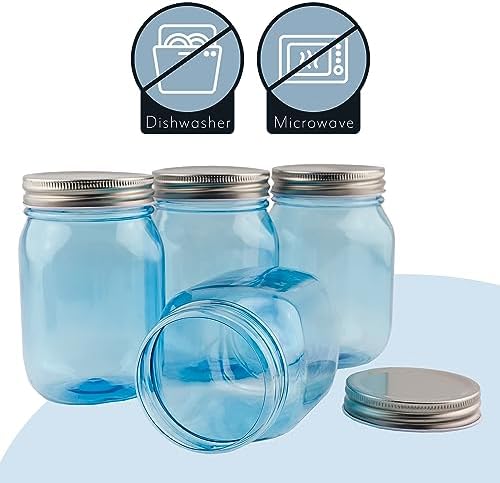 Cornucopia Brands Plastic Mason Jars