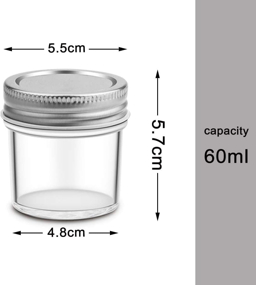 Vivid Retro Mason Jars for Use in Home Kitchen