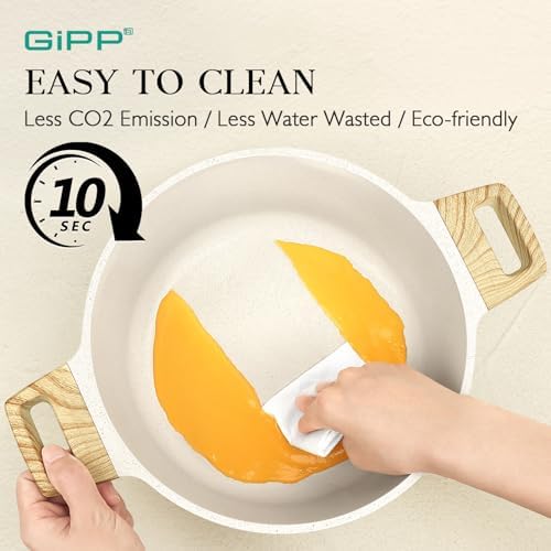 GiPP - Premium Nonstick Cookware Set for Cooking Enthusiasts