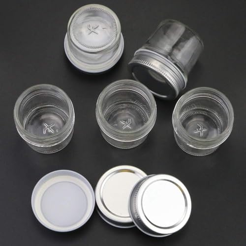 Vivid Retro Mason Jars for Use in Home Kitchen