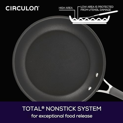 10-Piece Circulon Set Durable Nonstick dishwasher-safe
