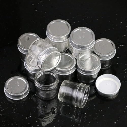 Vivid Retro Mason Jars for Use in Home Kitchen
