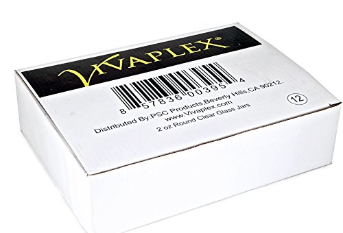Vivaplex Travel-friendly 2oz Glass Jars