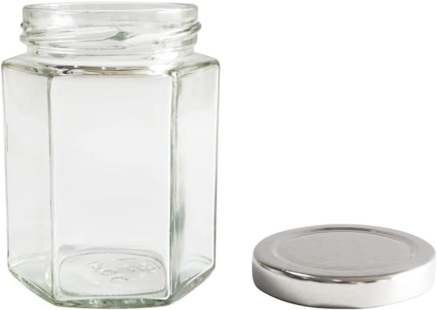 24-Piece 190ml Glass Jars