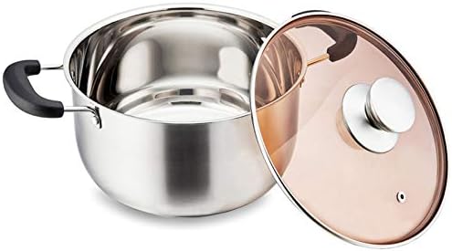 PP CHEF 4 Qt Stockpot with Lid - Stainless Steel 1