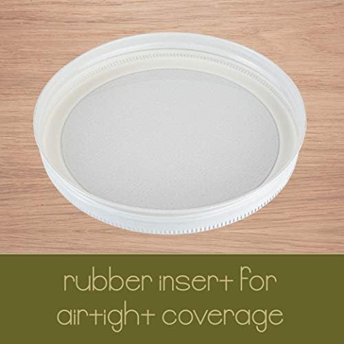 Kitchentoolz 1-Gallon Glass Jar for Fermenting Preserving