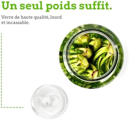 Nourished Essentials Fermentation Lids Set of 4 with Grooved Handles