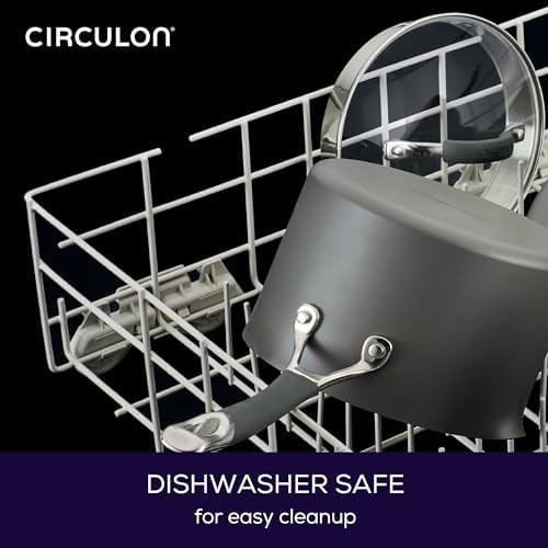 10-Piece Circulon Set Durable Nonstick dishwasher-safe