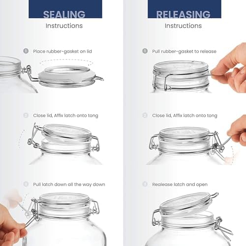 High-Quality Fido Jar Set with Lid Eco-Friendly Design