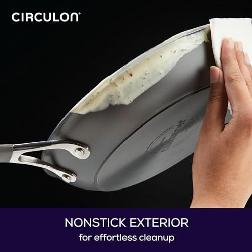 10-Piece Circulon Set Durable Nonstick dishwasher-safe