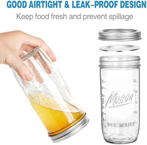 Versatile 24oz Mason Jars