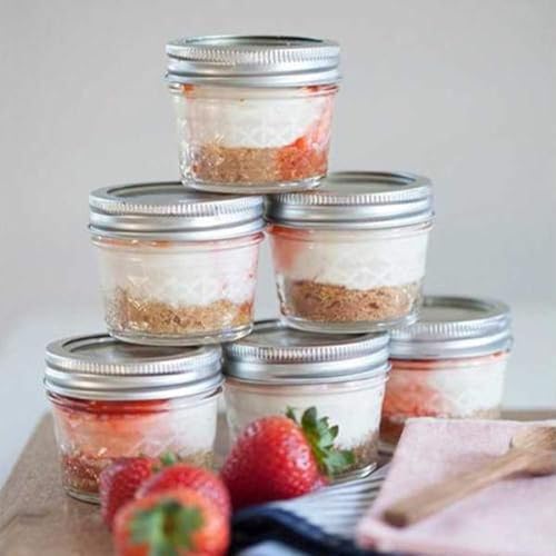 Vivid Retro Mason Jars for Use in Home Kitchen