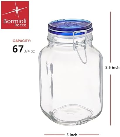 High-Quality Fido Jar Set with Lid Eco-Friendly Design