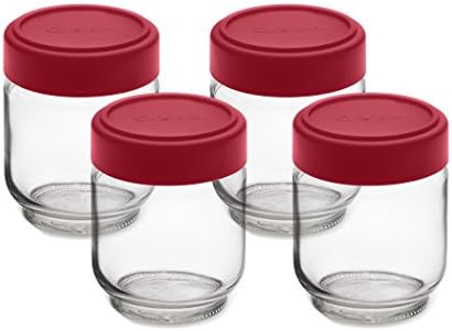Cuisipro 6-Ounce Glass Jars Set of 4