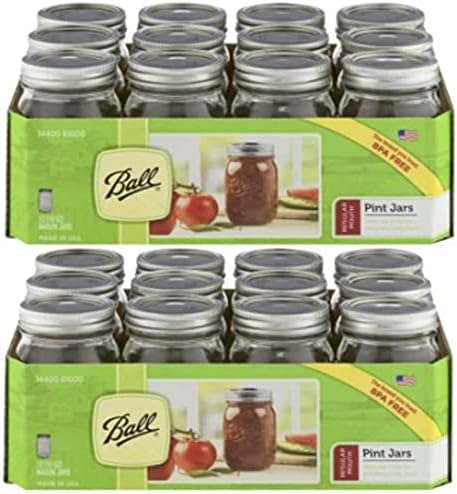 Stay Fresh with 24 Mason Ball Jars by Jarden