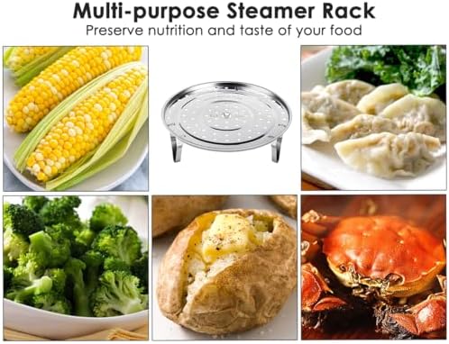Elegant Steam Rack for Instant Pressure Cookers Durable and Efficient