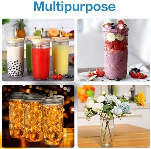 Versatile 24oz Mason Jars
