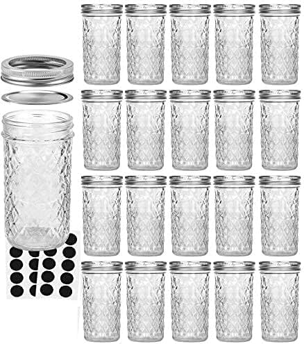 Handcrafted Mason Jars Set for Preserving