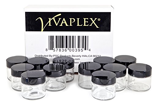 Vivaplex Travel-friendly 2oz Glass Jars