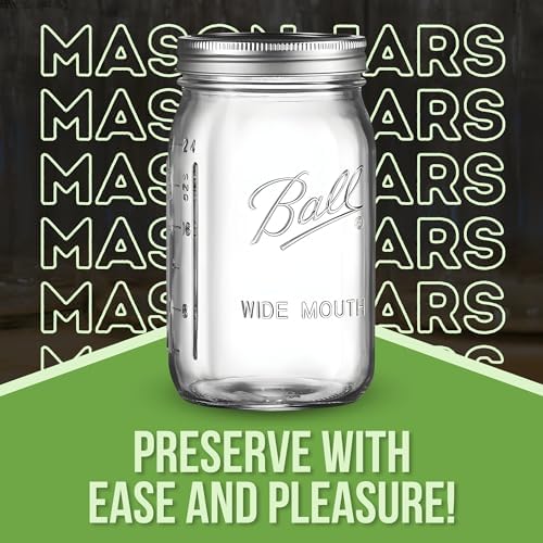 Wide Mouth Mason Jars Set