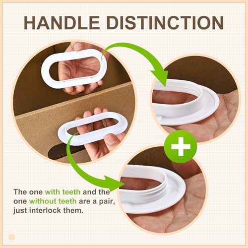 3 Pcs Mason Jar Storage Boxes