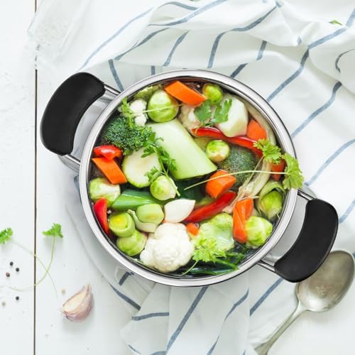 ZENFUN Mini Steamer Pot with Glass Lid
