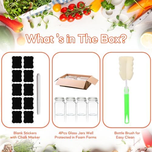 Thousands Love Durable Glass Jars