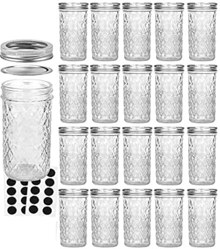 Handcrafted Mason Jars Set for Preserving