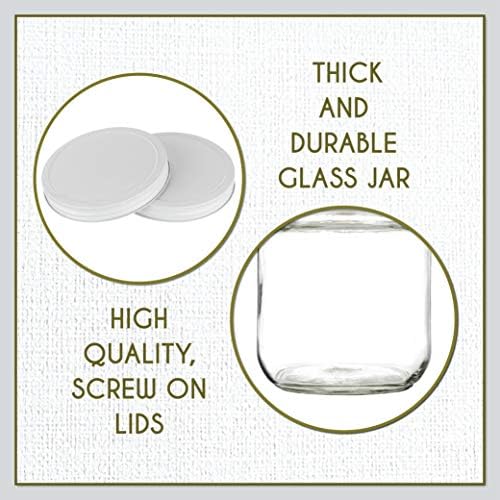 Kitchentoolz Half Gallon Mason Jar BPA-Free