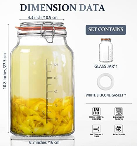 Folinstall Super Airtight Glass Jar