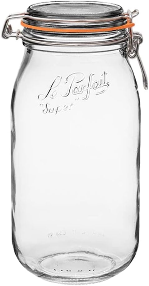 Le Parfait 2L Glass Canning Jar with Lid