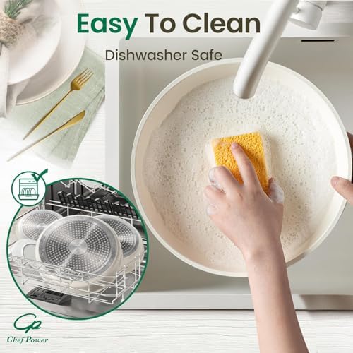 BPA-Free Ceramic Cookware Set for Oven Stove Compatibility