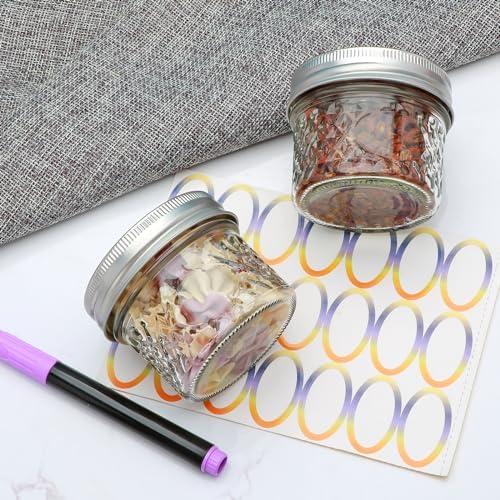 40-Piece 4 oz Mason Jars Set with lids