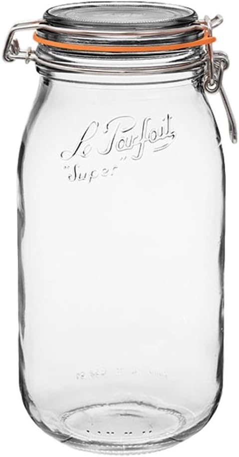 Le Parfait 2L Glass Canning Jar with Lid