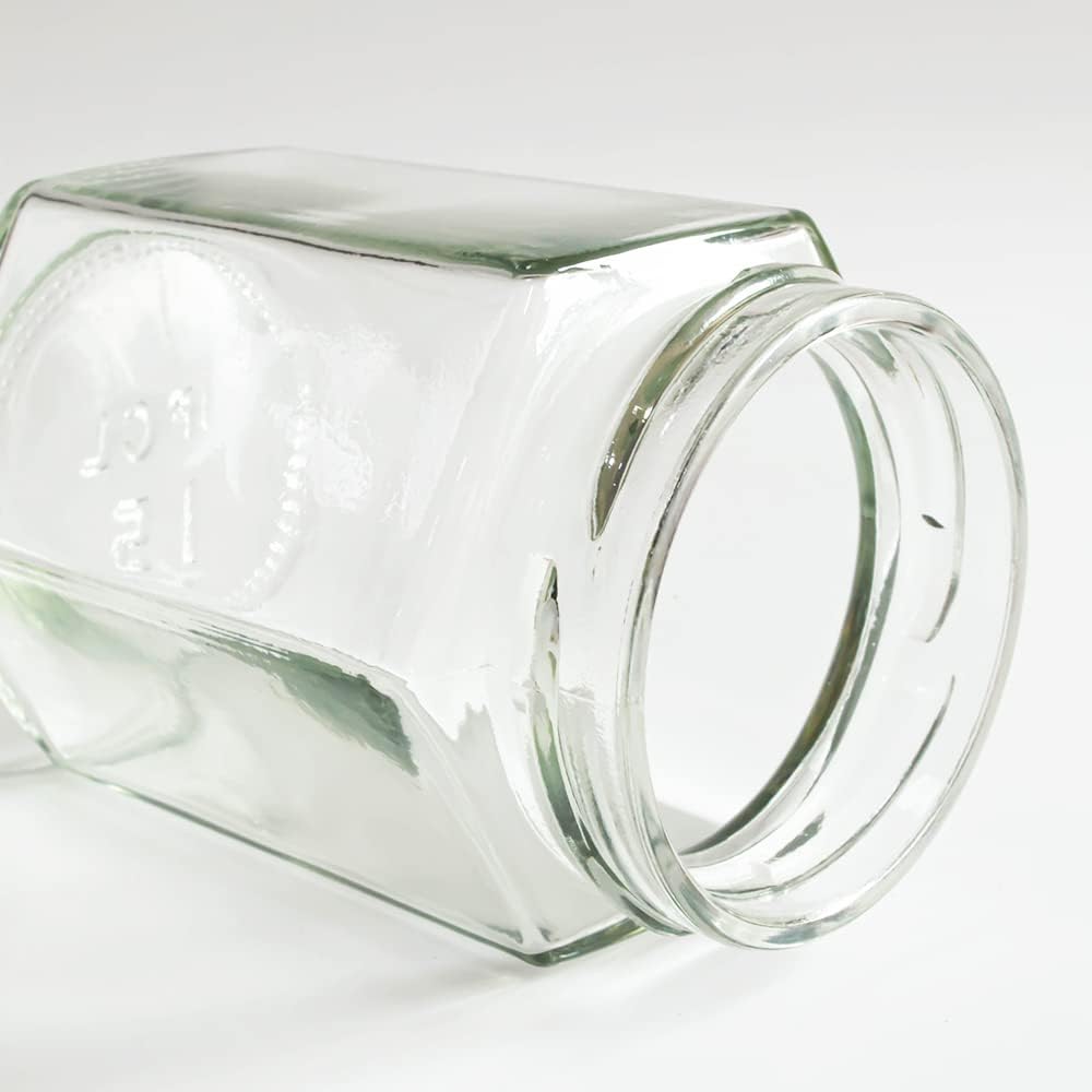 24-Piece 190ml Glass Jars